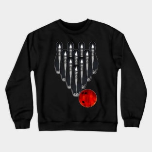 Nun Pin Bowling. Crewneck Sweatshirt